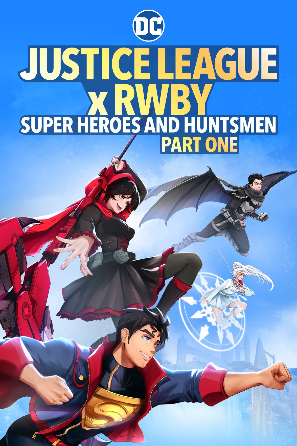Ліга справедливості x RWBY: Супергерої та мисливці. Частина перша
