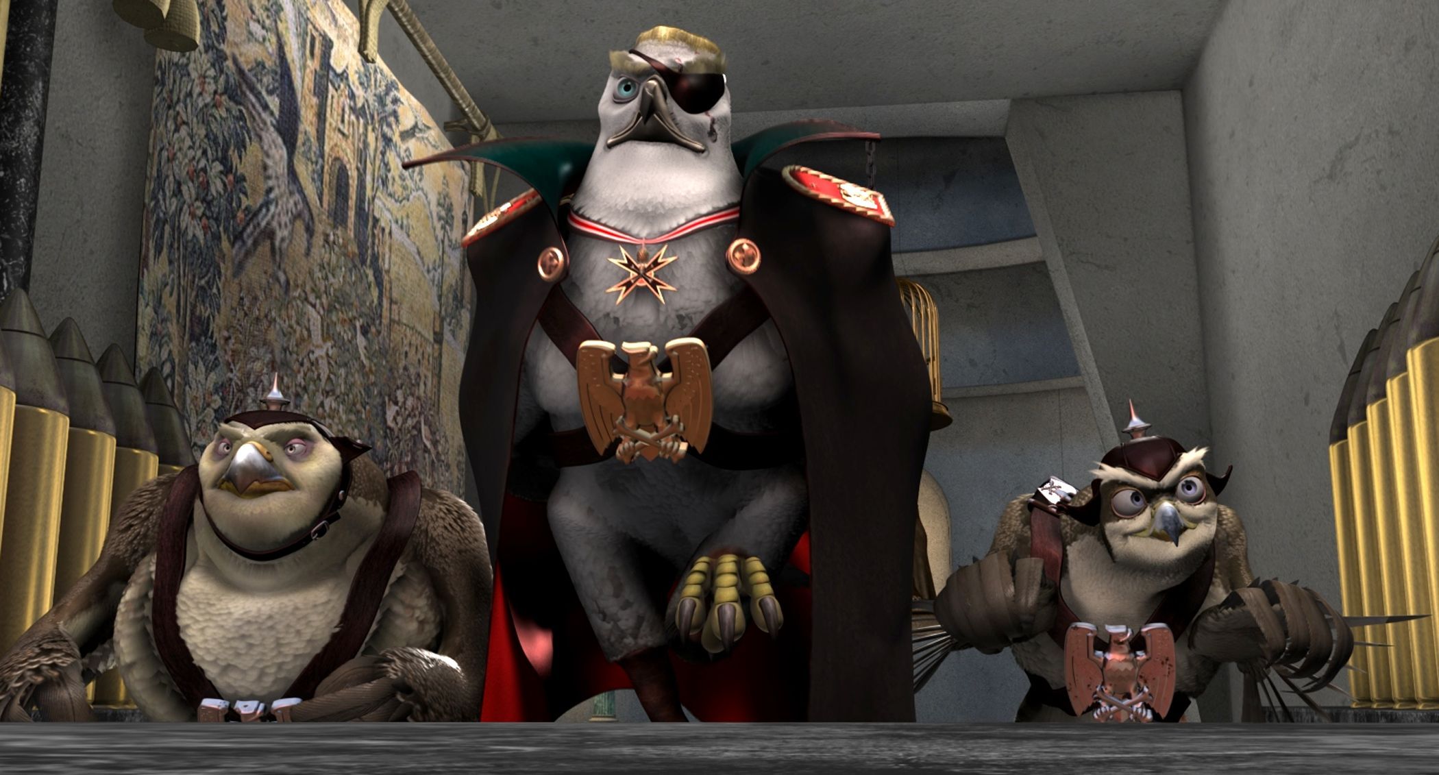 Хоробрик - пернатий спецзагін