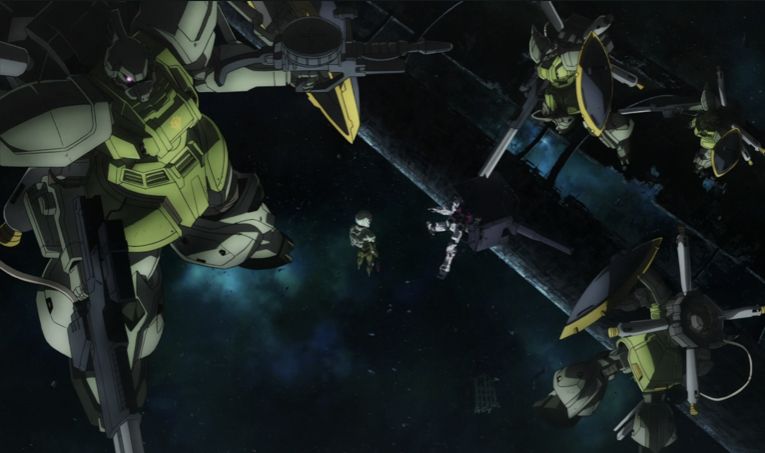 Мобільна броня Ґандам. Грозовий Сектор. Грудневе небо