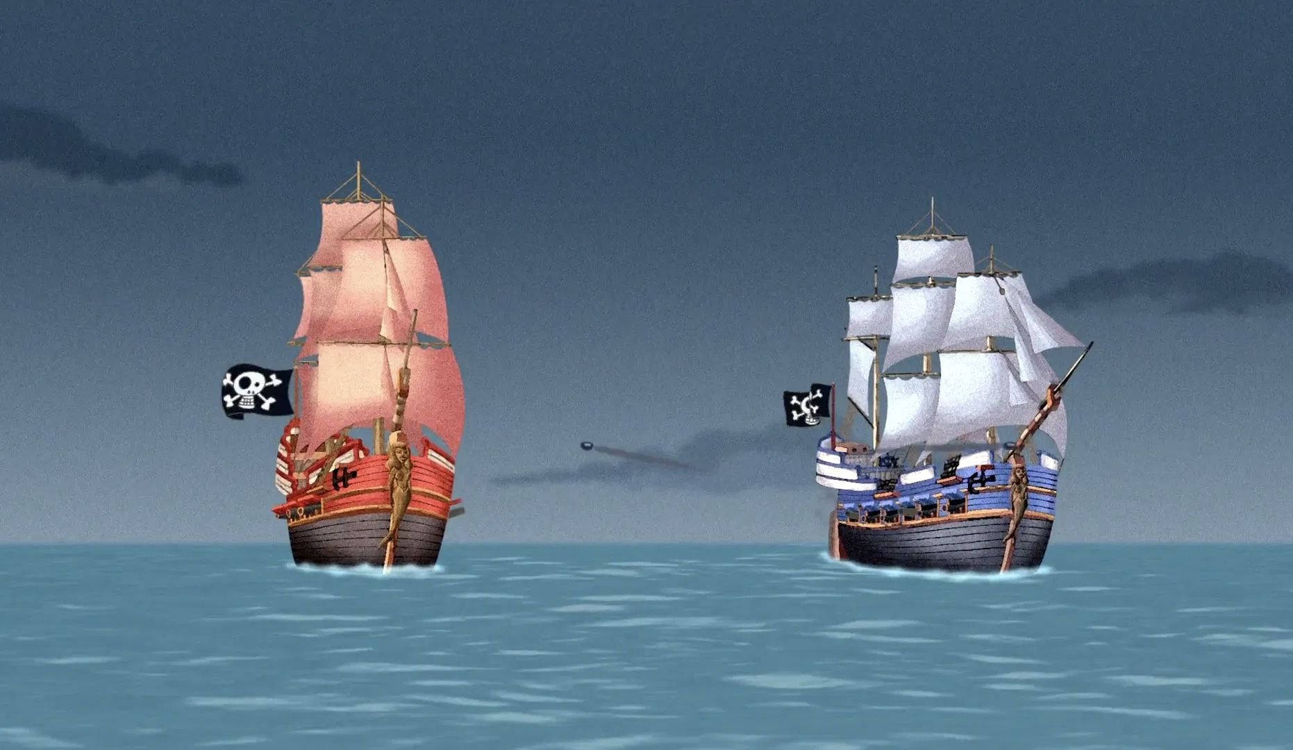 Том і Джеррі проти карибських піратів