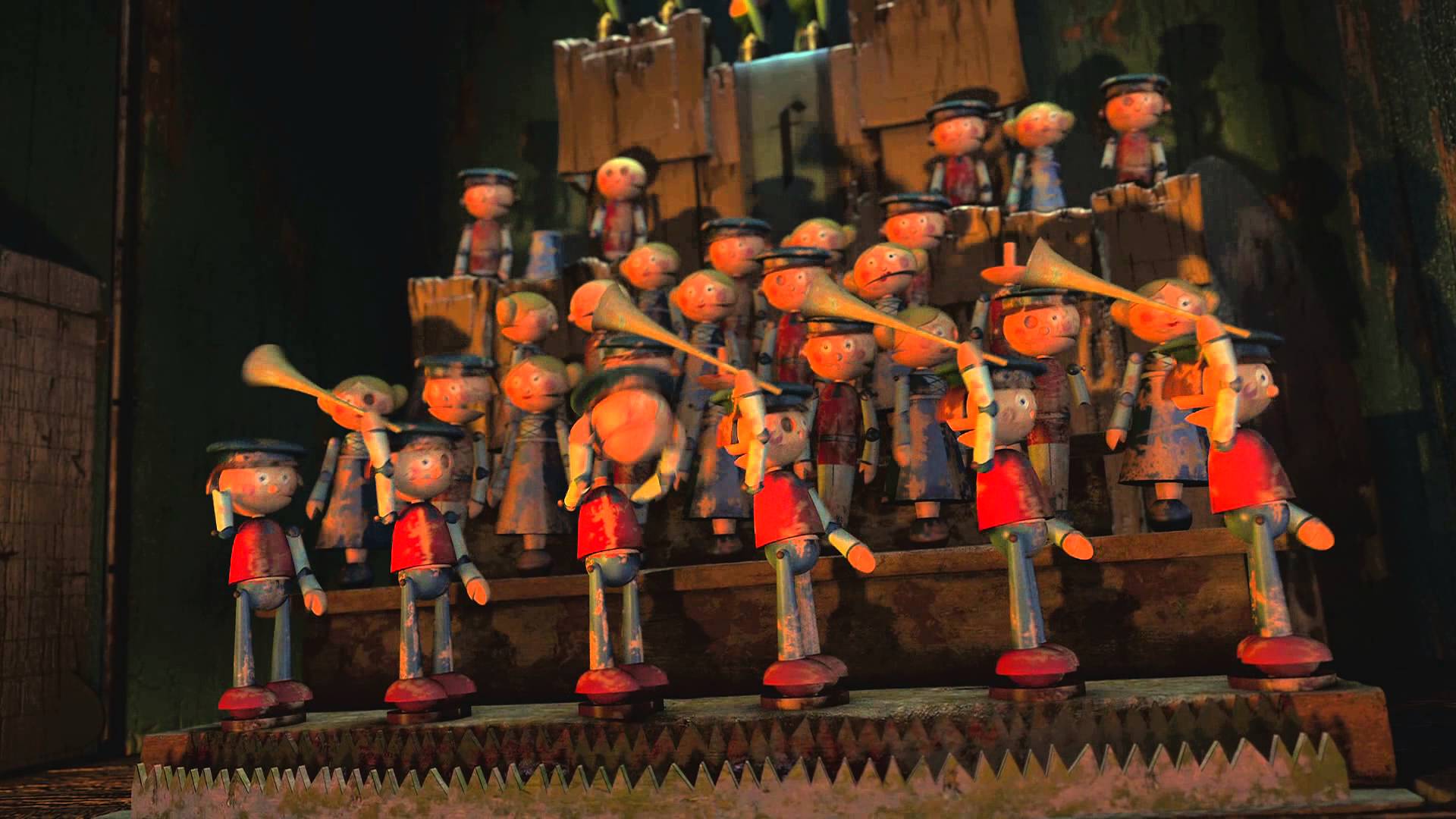 Налякані до шрекавки / Обшрекатися від переляку