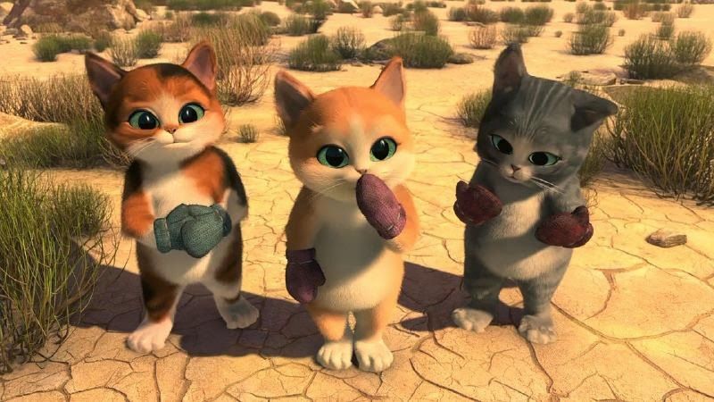 Кіт у чоботях: Троє чортенят