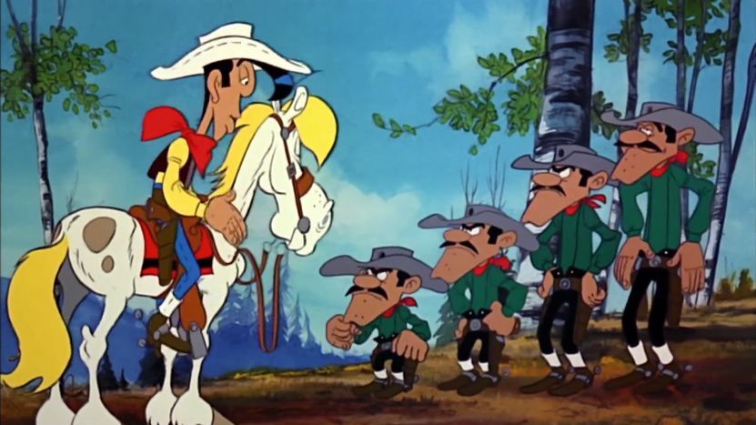 Щасливчик Люк: Балада про Дальтонів