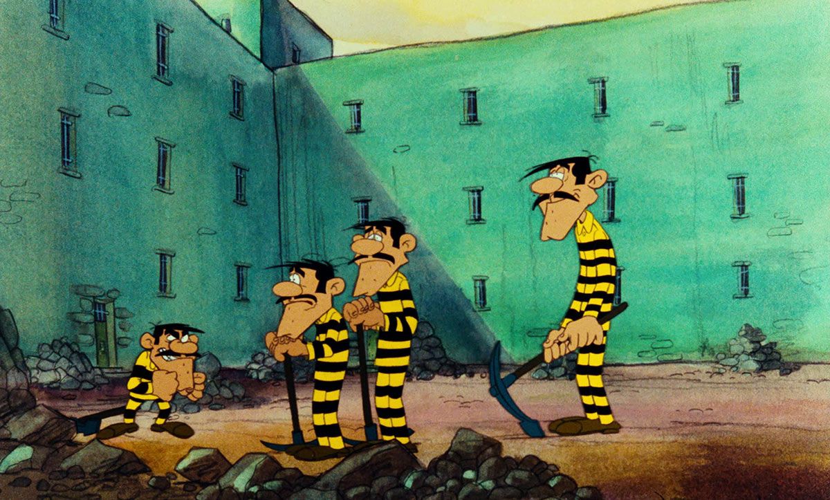 Щасливчик Люк: Балада про Дальтонів