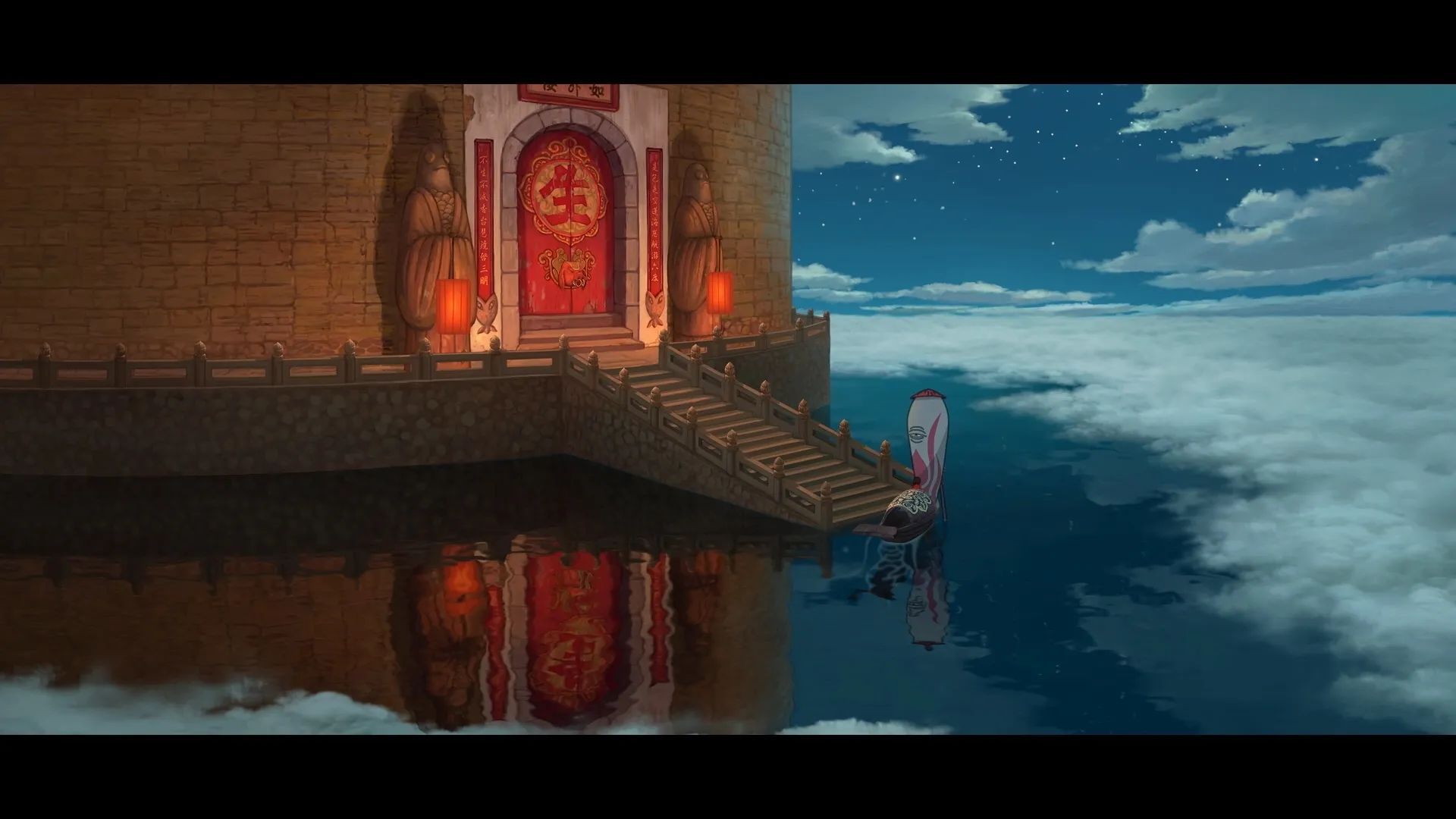 Велика риба та яблуня