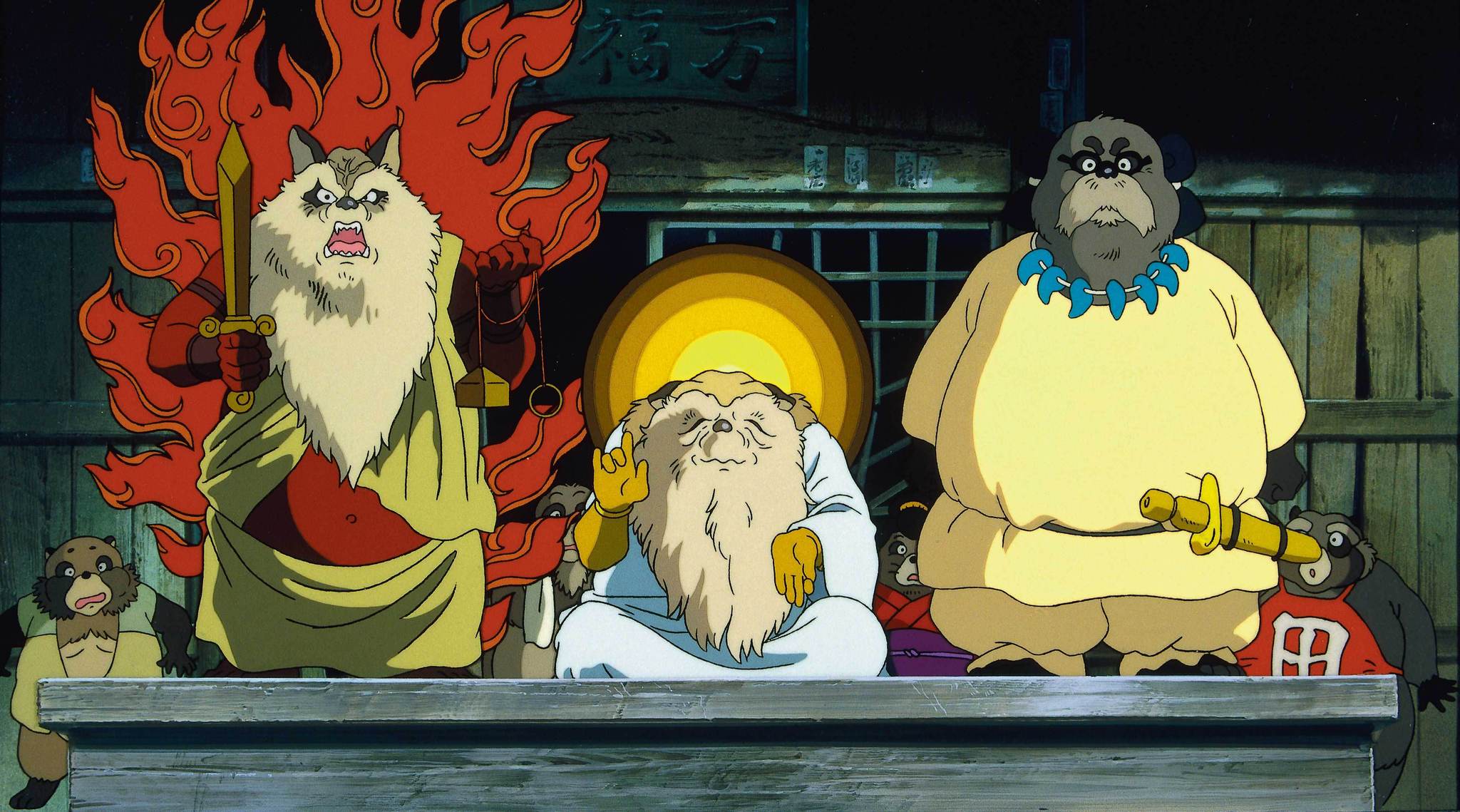 Пом Поко / Війна тануки в періоди Хейсей і Помпоко