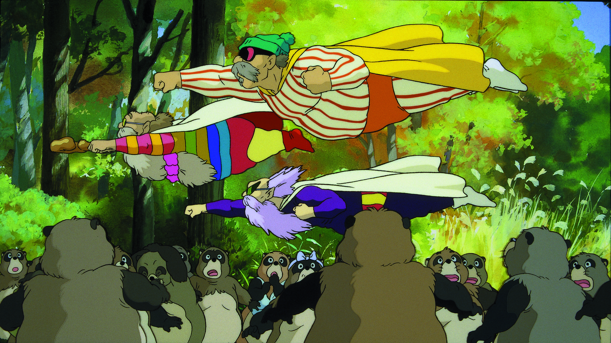 Пом Поко / Війна тануки в періоди Хейсей і Помпоко