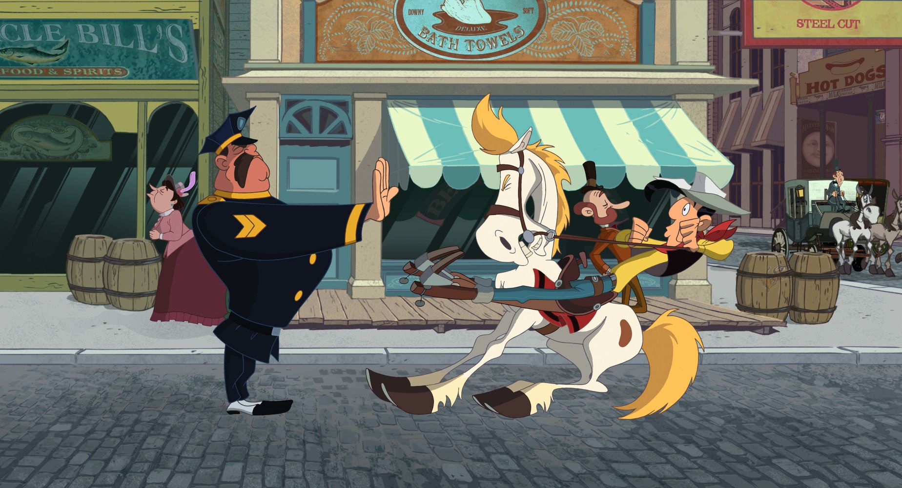 Мандрівка на захід: Нові пригоди Лакі Люка