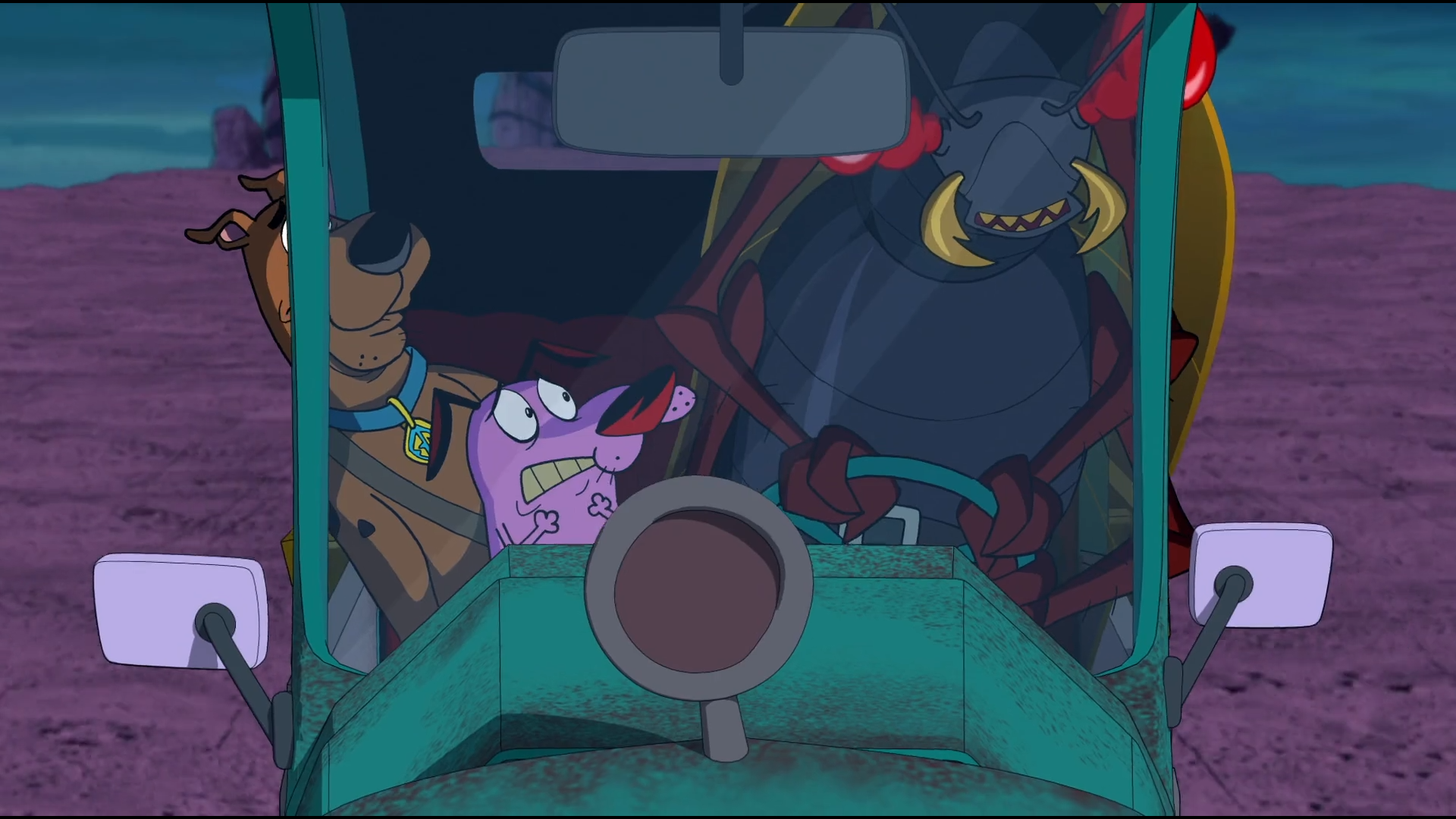 Прямо з Ніде: Скубі-Ду зустрічає Куража, пса-страхопуда