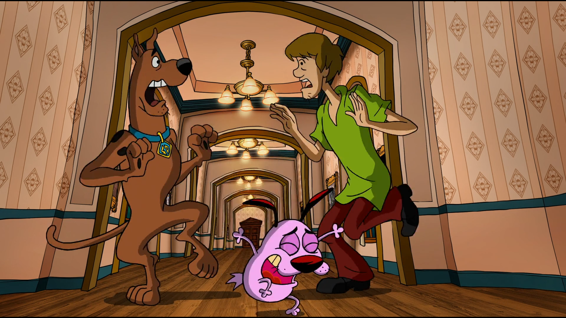 Прямо з Ніде: Скубі-Ду зустрічає Куража, пса-страхопуда