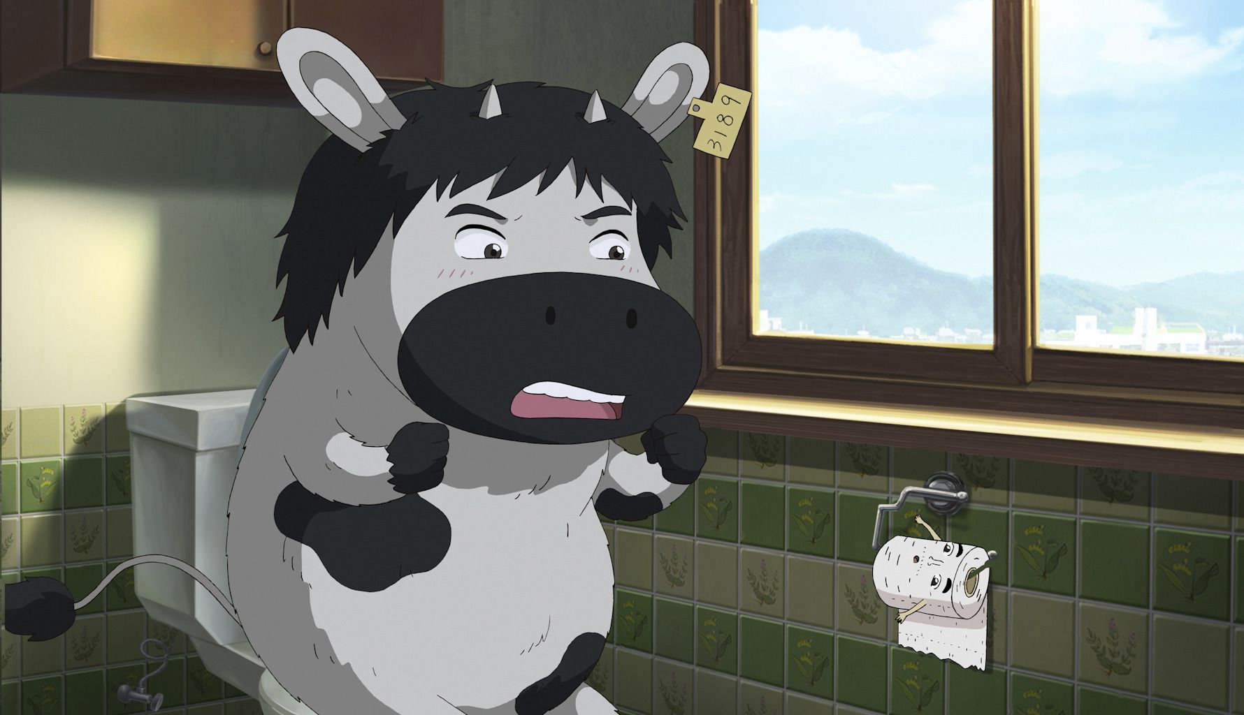 Дівчинка-супутник і молочна корова