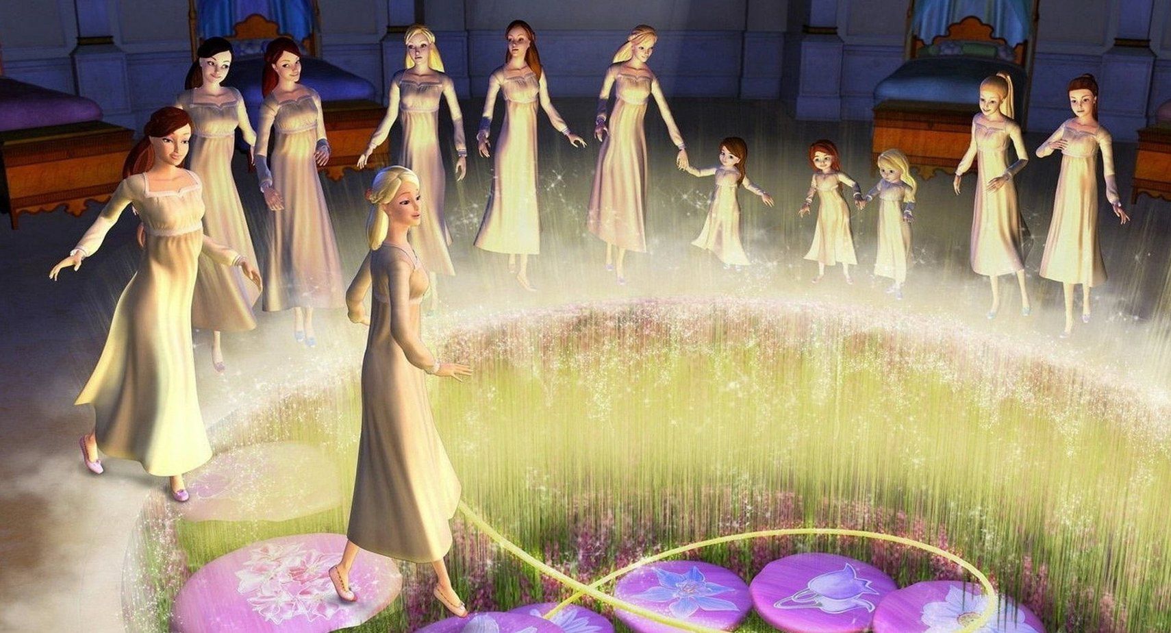 Барбі та 12 Танцюючих принцес