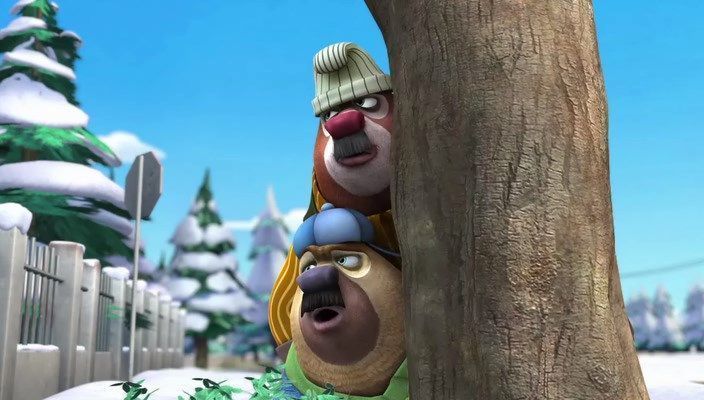 Ведмеді-сусіди: Зимові канікули