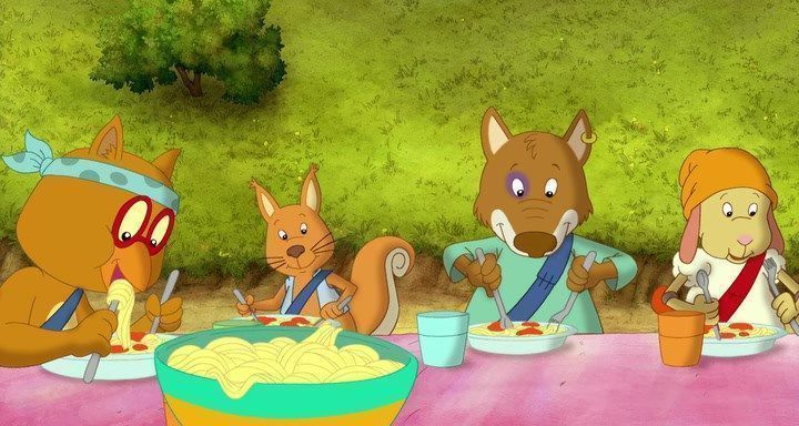 Пустотливе вороненя / Ворон - маленький пустун