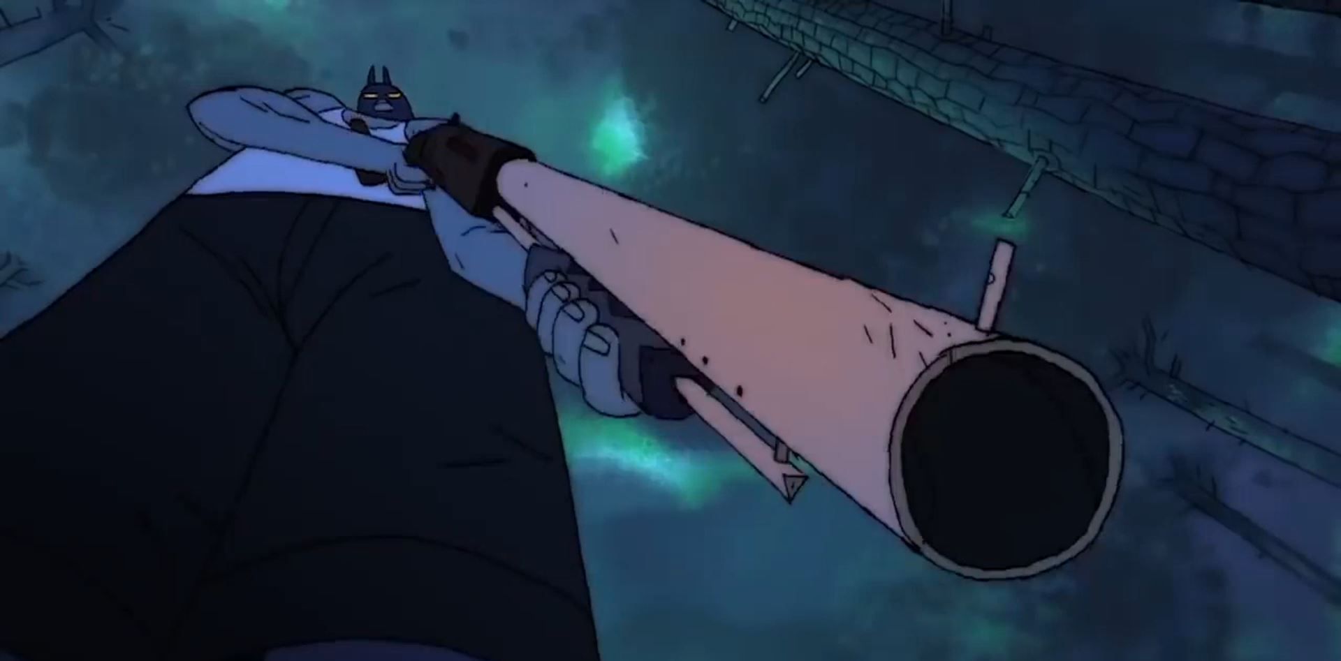 Там у лісі людина