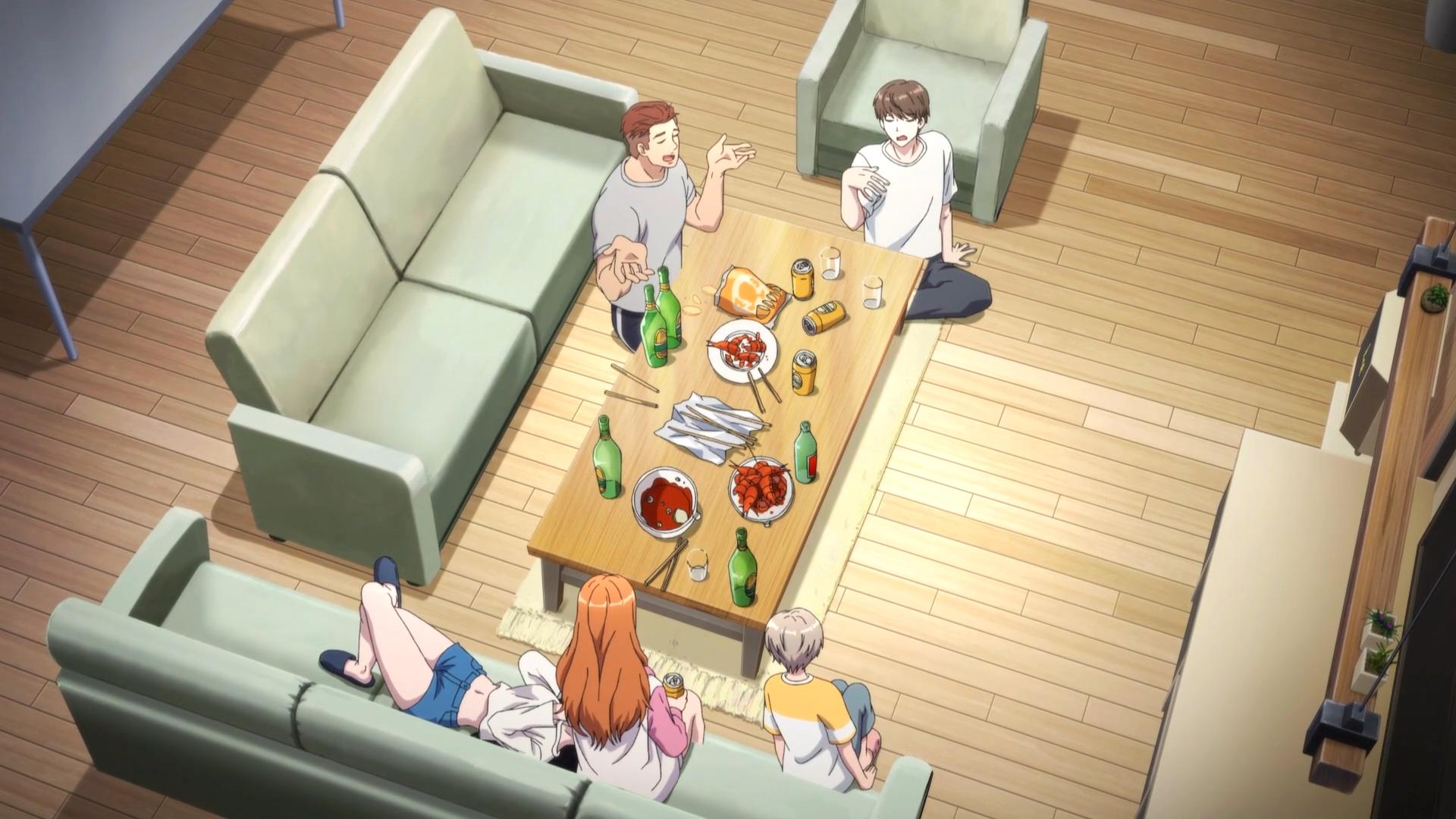 Дівчина знизу