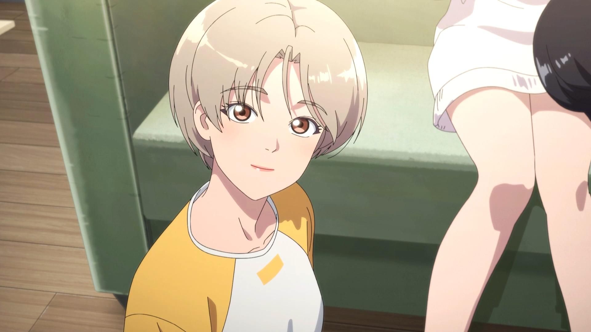 Дівчина знизу