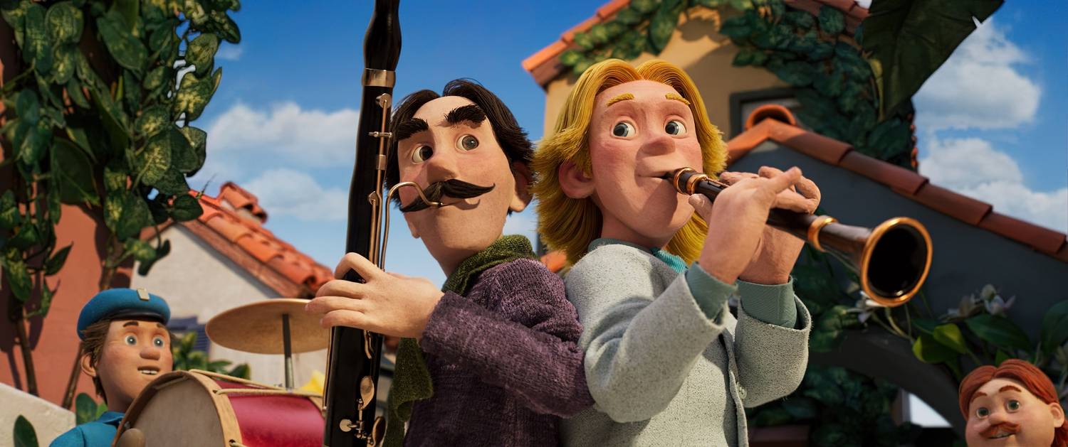 Троє розбійників і лев