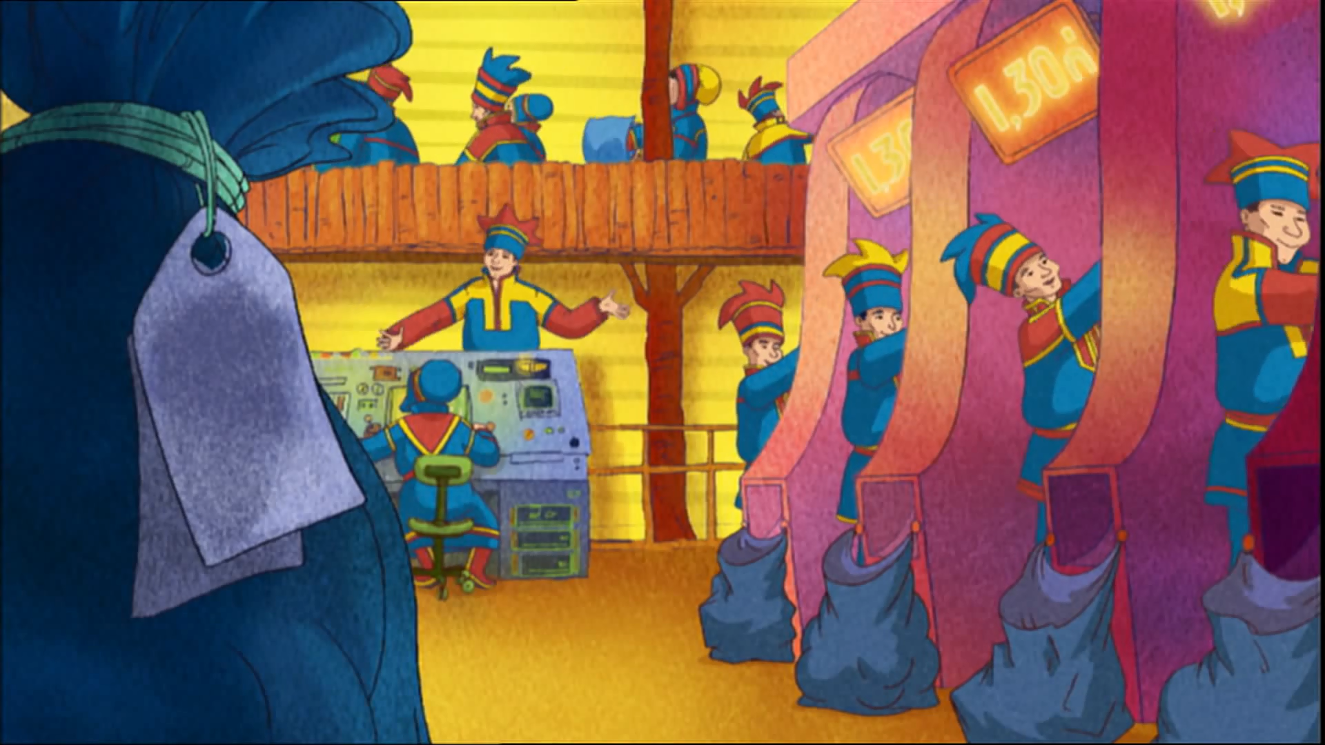 Оленя Санта Клауса