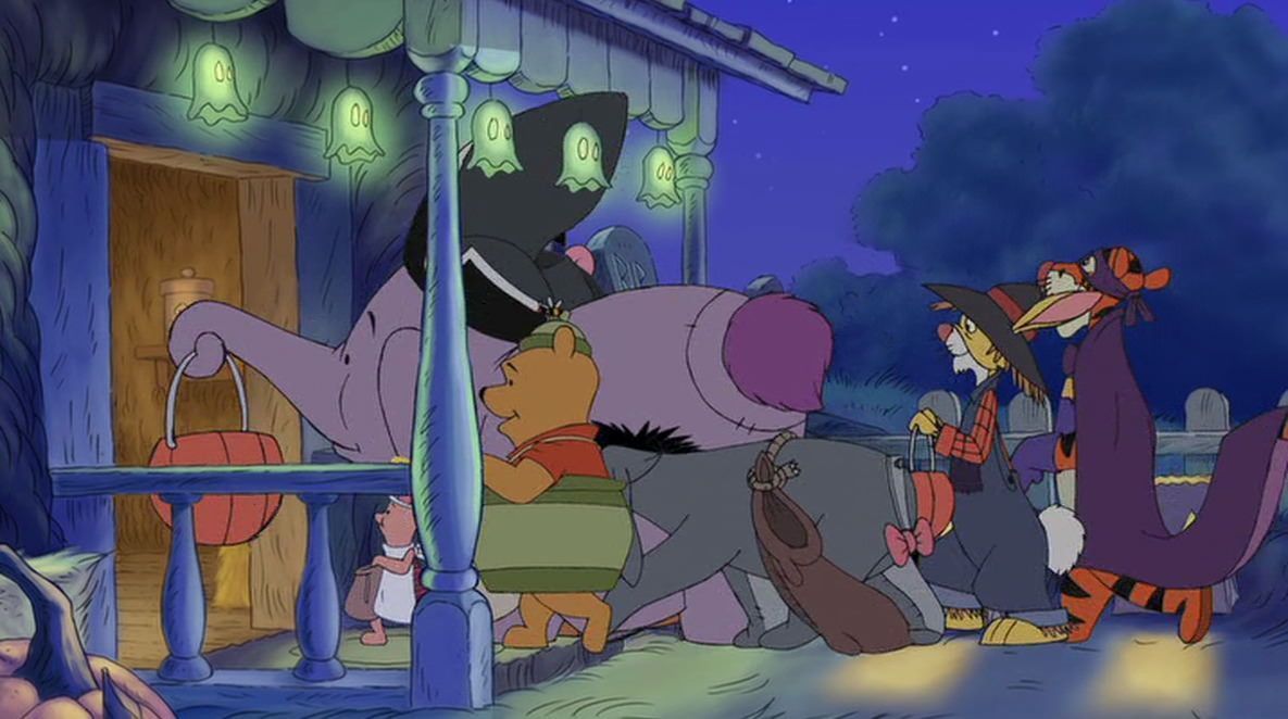 Вінні та Лампі святкують Геловін