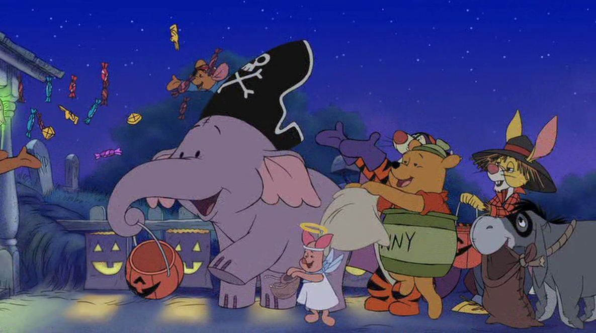 Вінні та Лампі святкують Геловін