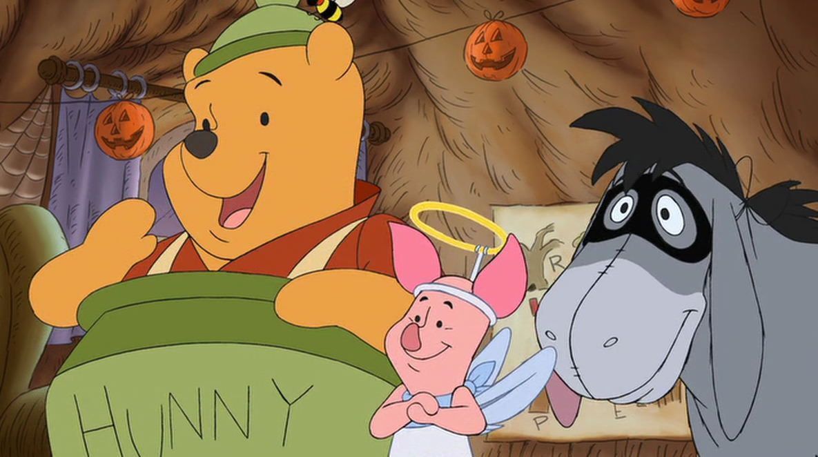 Вінні та Лампі святкують Геловін