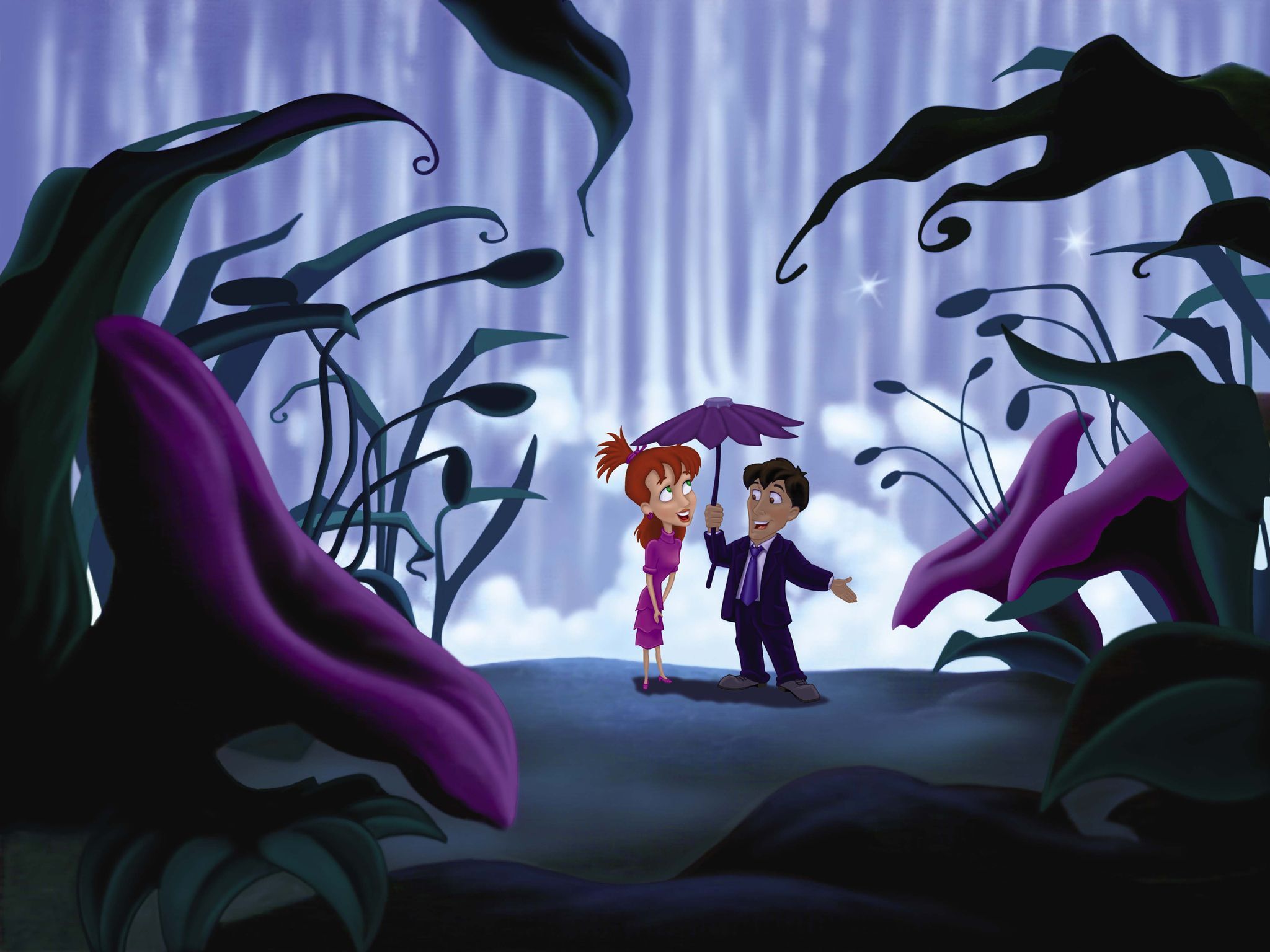 Пригоди хлопчика-мізинчика та дюймовочки