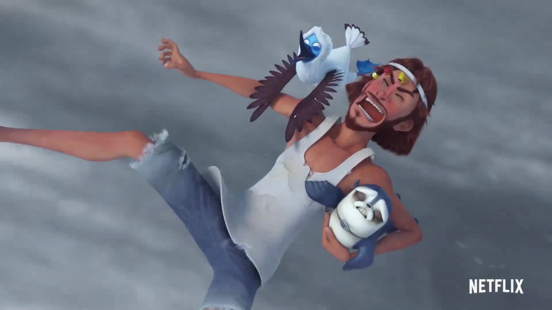 Личинки на острові