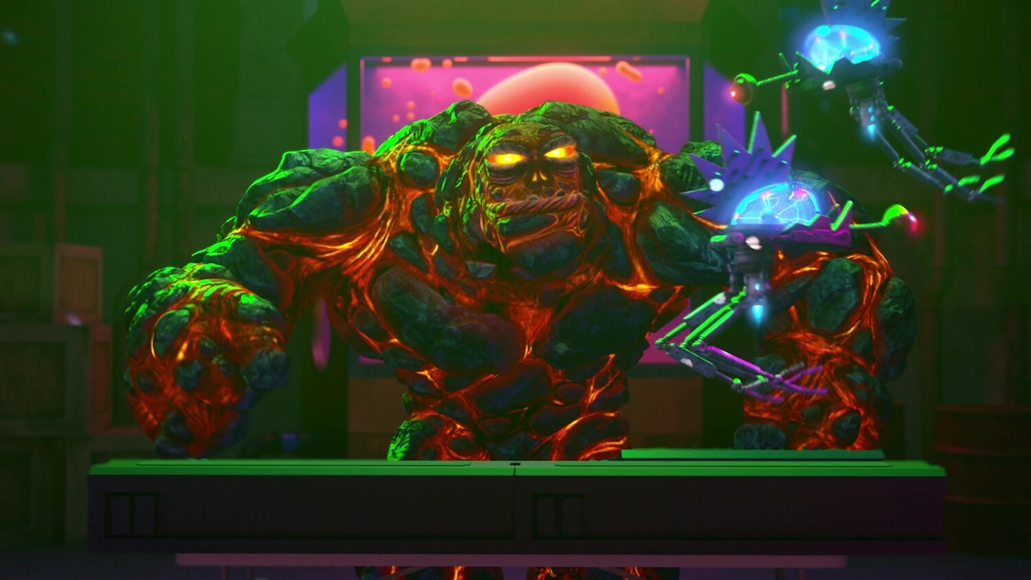 Мегамозок проти Синдикату Року