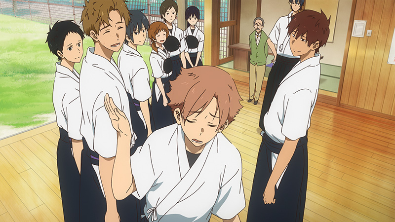 Цуруне. Клуб кюдо старшої школи Кадземай