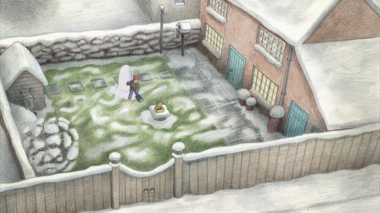 Сніговик і Сніговий пес