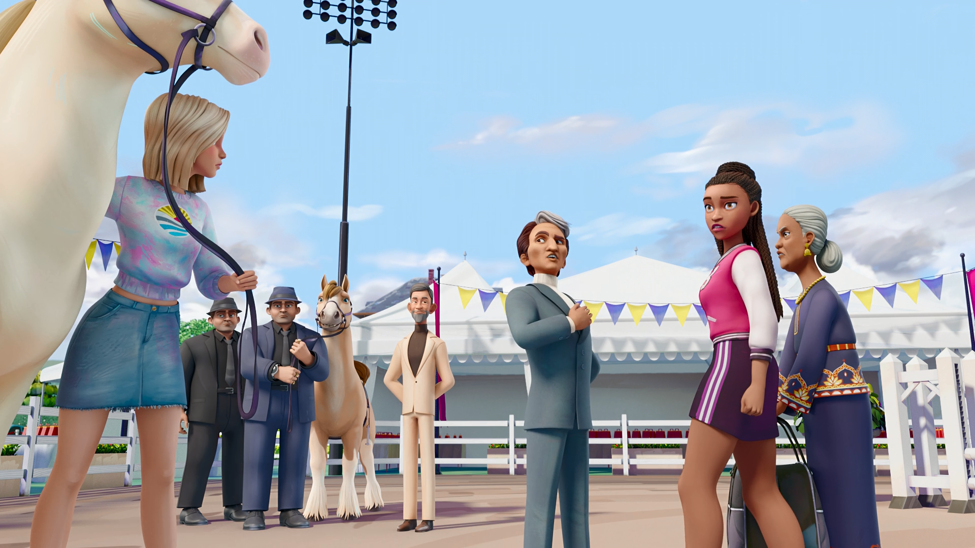 Barbie: Таємничі пригоди / Барбі: Таємничі пригоди. Велика гонитва за конячкою