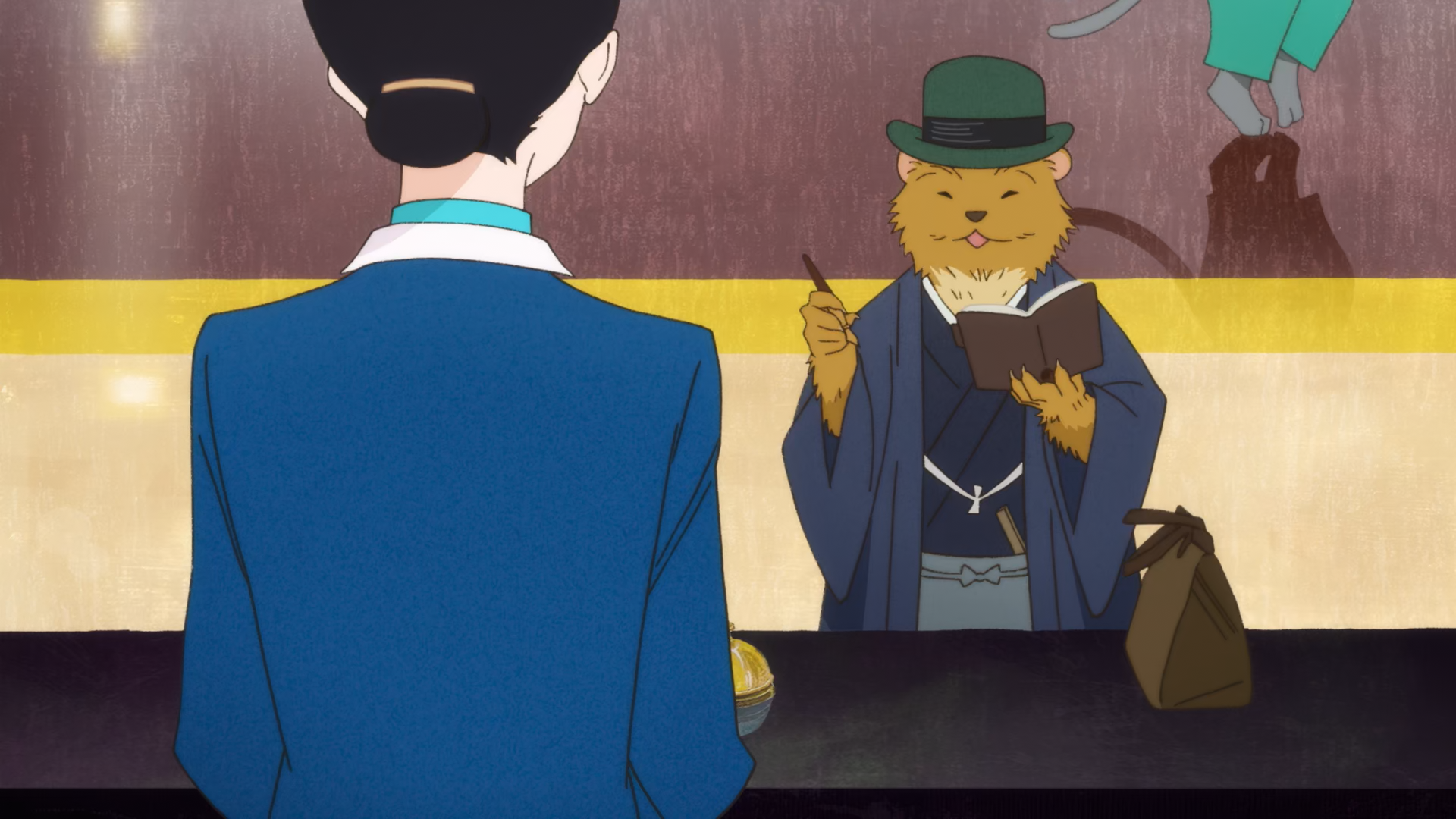 Консьєржка з магазину Хокьоку