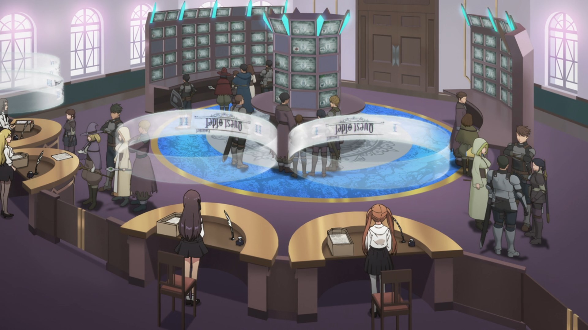 Може я і рецепціоністка в гільдії, але сама здолаю боса, щоб не перепрацьовувати / Я, працівниця гільдії, радше замочу боса в соло, ніж гаруватиму понаднормово / Я адміністраторка гільдії, яка не хоче перетрудитися, тому сама перемагатиму боса