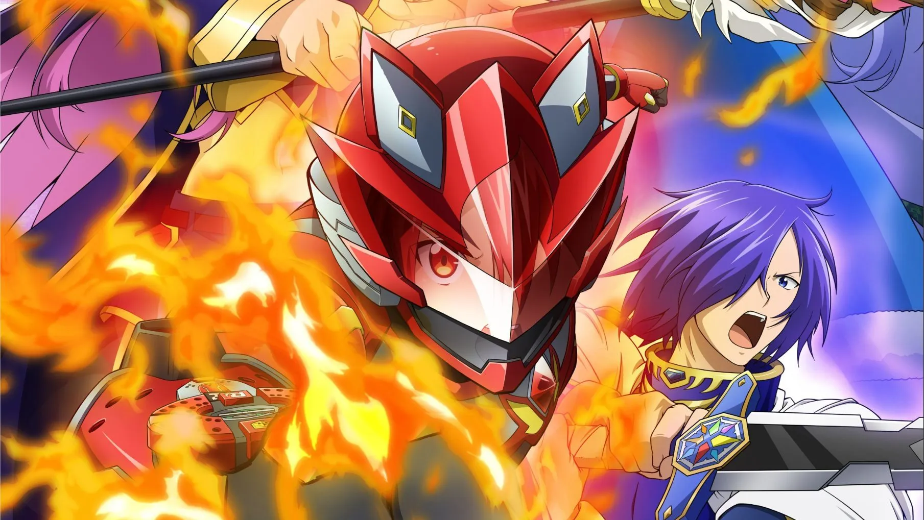 Червоний рейнджер стає авантюристом в іншому світі