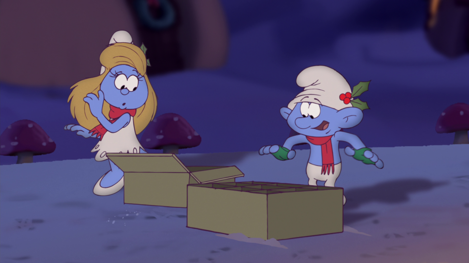 Смурфики. Різдвяний гімн