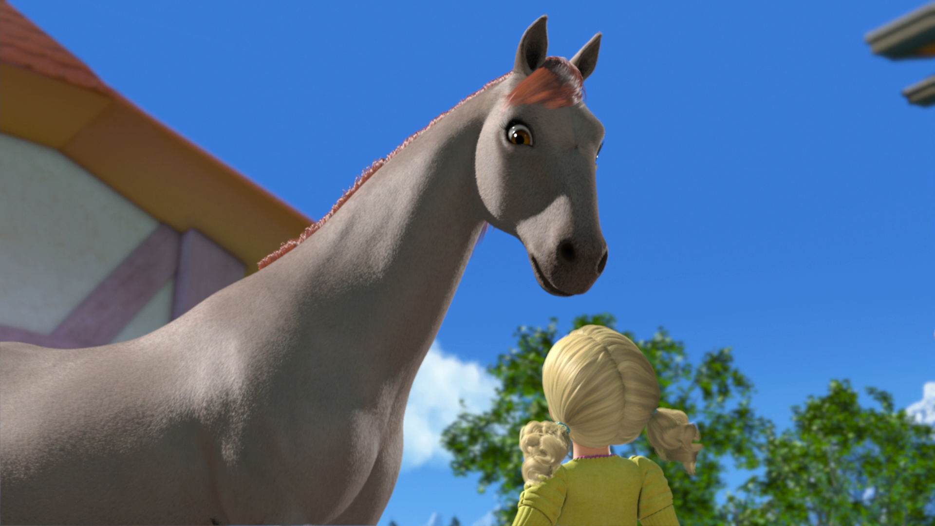 Барбі та її сестри у казці про поні