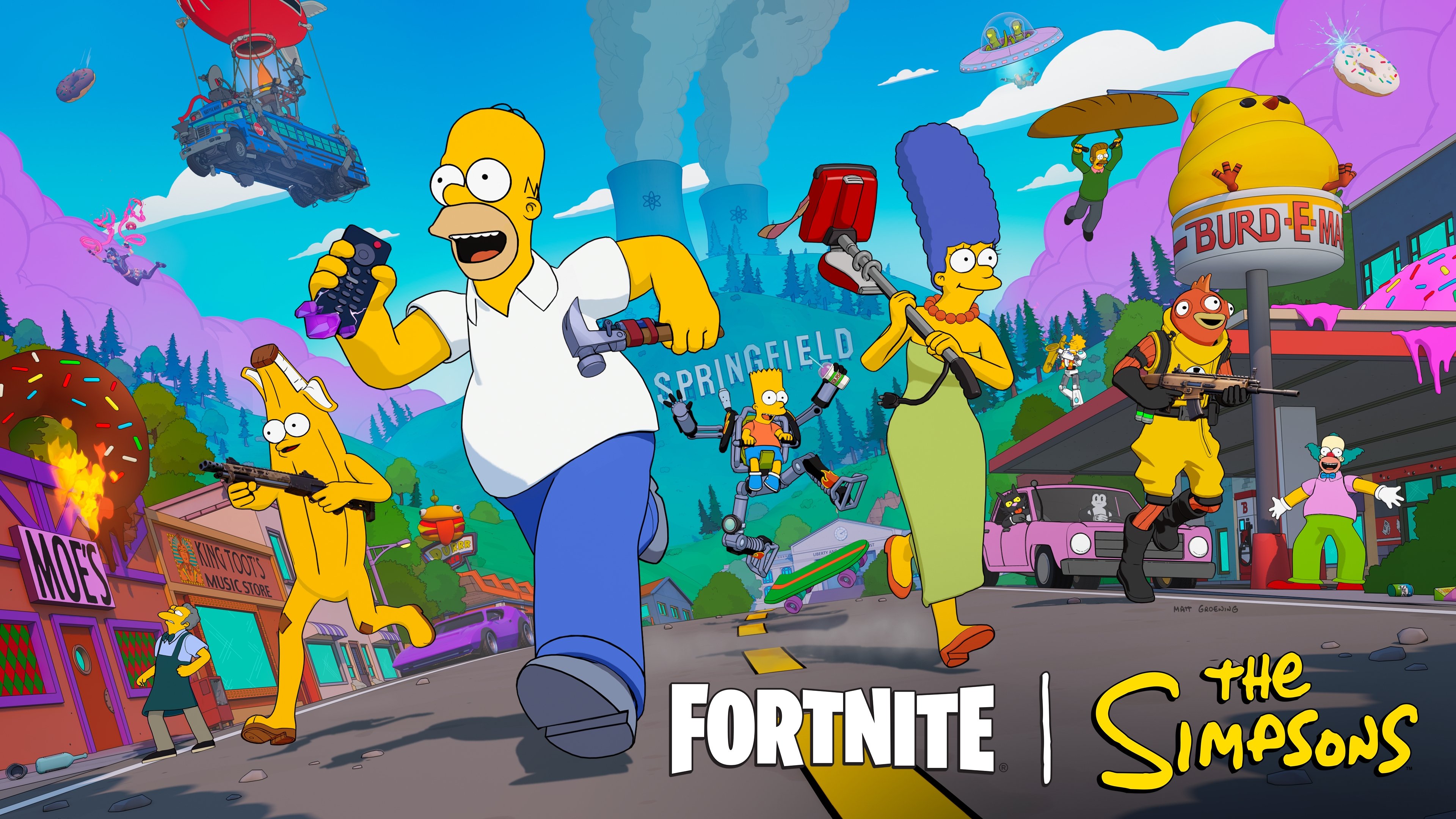 Fortnite x Сімпсони